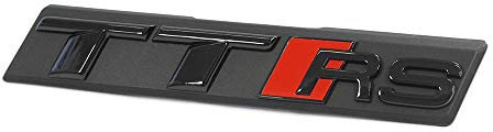 Audi 8S0853736DT94 Schriftzug TTRS (Typ 8S) Kühlergrill Clip Plakette Emblem Exclusive Black Edition Logo, schwarz