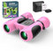 Jouet Fille 3 4 5 6 7 8 9 10 Ans, Grossissement 8X21 - Jumelles Compacte Cadeau Fille 3-10 Ans Jeux Enfant 3-12 Ans Jouets pour Fille de 5-12 Ans - Cadeau de Noël pour Fille