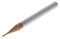 Utoolmart Fresa de punta plana de carburo de 4 mm, vástago de 1 mm, diámetro de corte 55 grados, fresadora CNC fresadora 4 flautas para acrílico PVC MDF madera dura 1 pieza