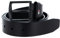 Tommy Hilfiger Herren Gürtel Denton Matte 3,5 cm Ledergürtel, Schwarz (Black), 85 cm