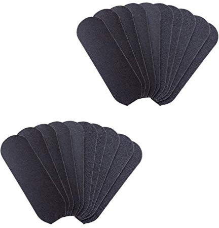 MAGICLULU 40pcs Portable Sandpaper Foot File Set for Callus Removal and Foot Care Exfoliating Tool for Smooth Skin for Pedicure and Home Use