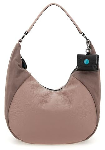 Gabs Penelope Ruga Crosta Black Shoulderbag M Light Rose