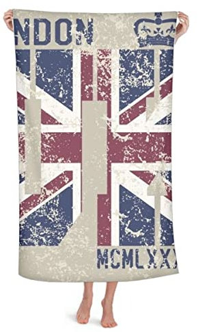 London King UK The Union Jack Flagge Überwurfdecke, Decke, weich, warm, Flanell