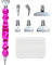 TONAUP Diamond Painting Pen Kits, DIY Diamant Malerei Stift Zubehör und Werkzeuge, 6 Styles 5d Drill Pen Schraubgewinde Ersatzköpfe Metal Pen Tip für Diamond Painting Pen