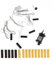 Angelluck 5 in 1 AA/AAA Battery Eliminator 4.5V and 3V, Transformer Accessory with plug For Various Electronic Candles Electric Toys and Lights (AA)