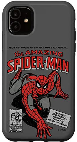 Hülle für iPhone 11 Retro-Comiccover von Marvel The Amazing Spider-Man