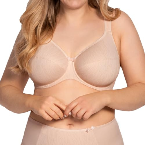 Ulla - Liv - Damen - Bügel-BH - Breite Träger - Leicht transparent