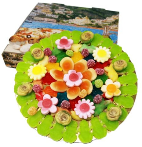 Fruchtgummi Pizza süßer Frühling im Pizzakarton 500g