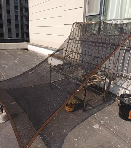 SGSKEIEY Voile d’ombrage Rectangulaire, Toile d'ombrage de Serres Coupe pour extérieur, terrasse, pergola, Balcon, Serre, poulailler, légumes de Jardin (1x4m)