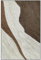 ParfCO Handgemalte Acrylbilder Modernes, Leichtes, Luxuriöses, Braun Weißes, Rahmenloses, Strukturiertes, Handgemaltes Ölgemälde, Minimalistisches Wandkunstbild, Wanddekoration für Den Eingang
