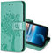 KANVOOS Cover per Huawei Mate 10 Lite, Custodia a Libro in Pelle PU con Silicone TPU, Antiurto Flip Caso Portafoglio (Verde)