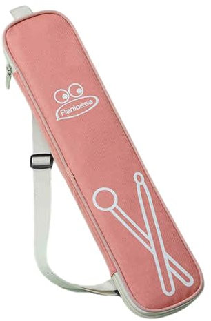 Vllentin Bolsa para Baquetas,Bolsa para Baquetas de Batería,Porta Baquetas,Funda para Baquetas de Bateria,Baquetero percusion Mochila,con Asa y Correa para el Hombro,para Almacenamiento,Baquetas