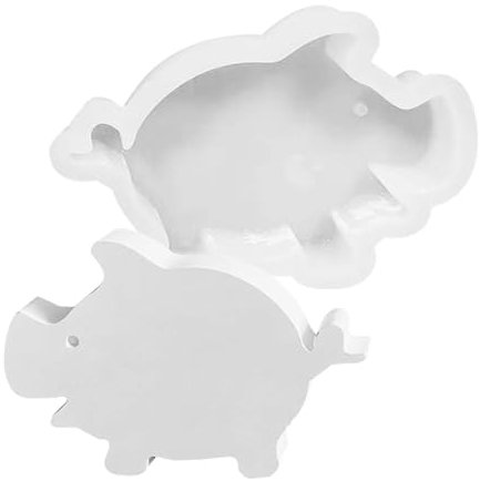 Silikonform Schwein, Gießformen für Mousse Kuchenform, Glücksschwein-Ornamente, Formen für Schlüsselanhänger und Schmuck-Ornament-Deko