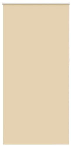vidaXL Verdunkelungsrollo Beige 110x230 cm Stoffbreite 105,7 cm, Rollo, Klemmfix, Thermorollo, Verdunklungsrollo, Klemmrollo, Fensterrollo
