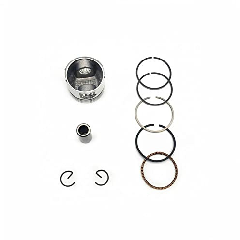 Kolbenringe Motorrad GY6 50cc Zylinder Kit 39mm Kolbenring 13mm Pin Ring Dichtungssatz für 4-Takt 50cc Roller ATV Motor Ersatzteile Flat Top Kolben