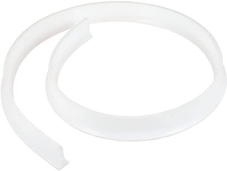 BAZEITFLOW Tira De Retención De Agua Para Encimeras De Silicona Blanca 1.5x3 Cm Certificada, Autoadhesiva, Resistente y Flexible Para Baños, Cocinas y Escritorios, Juego De 3 Metros