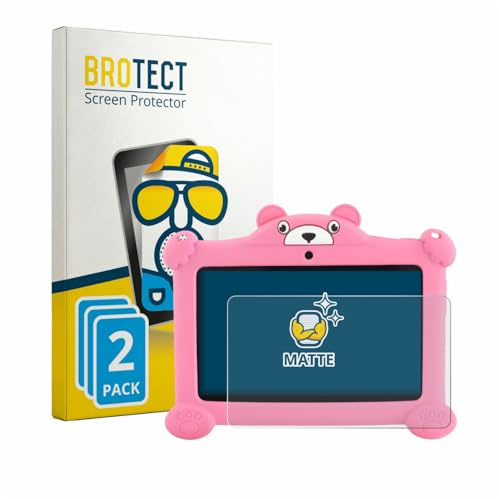 BROTECT Entspiegelungs-Schutzfolie für LETSGOSPT C88 7 (2 Stück) Matte Displayschutz-Folie, Anti-Reflex, Anti-Fingerprint