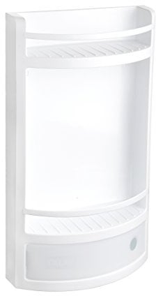 TATAY Scaffale Bagno da Parete con Cassetto | Fissaggio con o senza Viti | Polipropilene | Viti Incluse | Facile da Pulire e Montare | Supporta fino a 6 kg | Plastica Resistente | 20x20x50 cm - Blu
