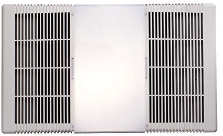 Broan-Nutone 668RP Ceiling Bathroom Exhaust Fan and Light Combo, 100-Watt Incandescent Lighting, 4.0 Sones, 70 CFM, White