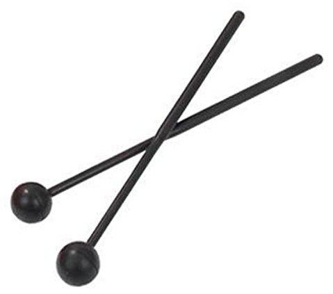 Percussion Plus Paire de baguettes en caoutchouc souple pour batterie fendue