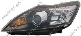 Prasco - FD4264944 - Ford - Focus - Mod. 08/07-02/11 - Scheinwerfer Links-Xenon/D1S+H1-Mit Lwr-Mit Motor-Schwarz