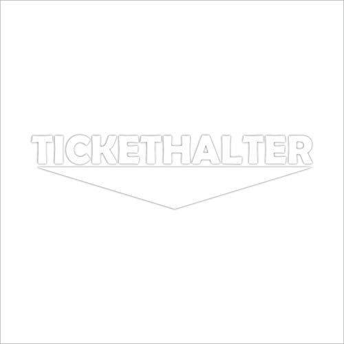 Aufkleber Tickethalter, Knöllchenhalter, 12x3cm, Art. Nr. kfz068, außenklebend für Auto, LKW, Motorrad, Moped, Mofa, Roller, Fahrzeuge, UV- und witterungsbeständig, für Waschanlagen geeignet