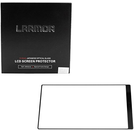 GGS LARMOR LCD-Displayschutz für Fujifilm X-E2/X-E2S/X-100T, selbstklebend, optisches Glas, transparent