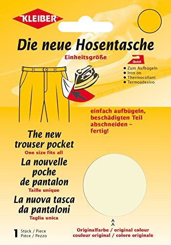 Kleiber + Co.GmbH Quick-Ersatzhosentasche, Beige, 23 cm x 18,5 cm, 100-03