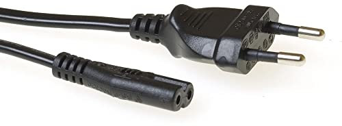 ACT AK5020 - Câble d'alimentation européen C7-1,5 m - Câble d'alimentation Type C vers Prise C7 - pour Petits appareils PS4/PS5, TV, imprimante