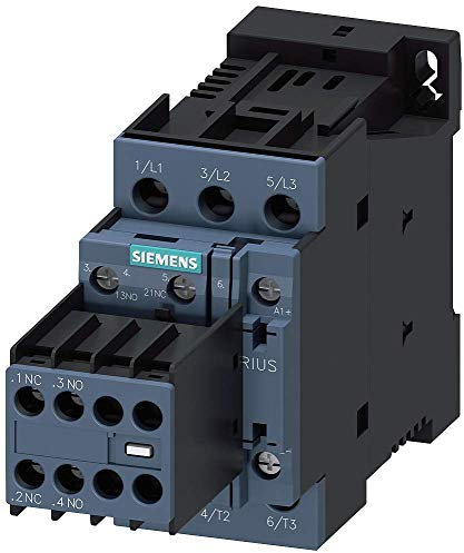 Siemens Contactor AC3 7.5 kW 2 Na + 2NC Continuous Current 24 V S0 Screw