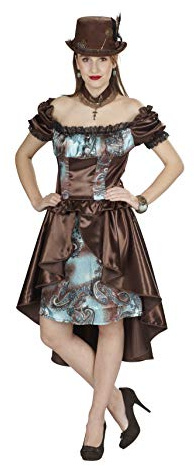 Andrea-Moden Damen Steampunk Lucy Kleid für besondere Anlässe, mehrfabrbig, 36/38