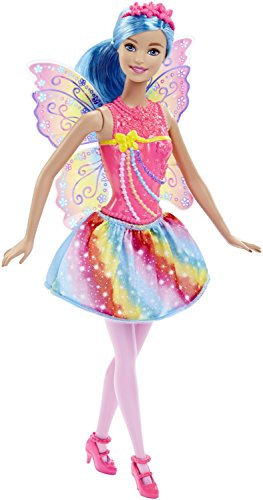 Barbie - DHM56 - Fée - Arc en Ciel - Multicolore