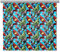 Marvel Curtains 3D Photo Print, PES, Multi-Colour, 180 x 160 cm/71 x 63-Inch