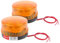 KESOTO 2X Gyrophare Balise de Signalisation Lumineuse LED 220v Lampe d'Avertissement Clignotant Eclairage d'urgence Voiture