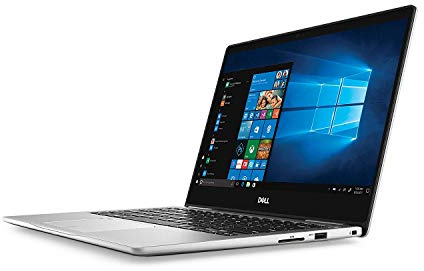 Dell Inspiron 13.3 FHD Intel Quad i5-8250U 3.4GHz 8GB 256GB SSD Backlit Key Webcam Windows 10 - Plata Portátil