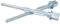 FINAO AUTOPARTS® - 2 Axes poignée porte coulissante latérale pour Citroen Berlingo et Peugeot Partner