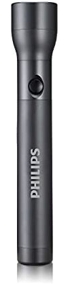 Philips Lampe Torche - SFL4003T/10 - Lampe de Poche LED - 350 Lumens - 6 Piles de AA Inclus - Étanchéité IPX4