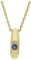 JuwelmaLux Taufring Anhänger 585/000 (14 Karat) Gold mit Saphir JL30-02-1633