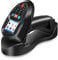 JRHC Wireless Barcode Scanner - 1D PDF Inventory Scanner - Black - 1 Pack - USB Cable - Compatible with Windows, Linux, Mac - Supports Word, Excel, Txt