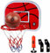 Trendi® Mini Basketball Hoop for Door and Wall Mount with Ball and Complete Basketball Accessories,Portable Board Hoop Indoor for Home,Office and Kids Adults Room