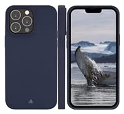 dbramante1928 Greenland - Hintere Abdeckung für Mobiltelefon - 100% recycelter Kunststoff - Pazifikblau - für Apple iPhone 14 Pro Max