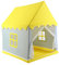 MagiDeal Portable Kids Play door Child Room Decoration Fairy Playhouse Toddler Tent Fairy Play House Tent Toys, Yellow