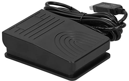 OKJHFD Tragbares verbessertes USB-Einfuß-Pedal-Schalters teuerung EIN Schlüssel-Fuß Schalter Programm kunden spezifisches Computer-Tastatur-Maus-Spiel-Aktion (schwarz)