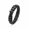 VCCWYQK Urnen-Kreuz-Armband für Asche, echtes Leder, Gedenk-Asche, Schmuck, Urnenarmband, Andenken, Armband für Herren (A, 20cm)