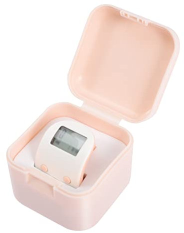 INOOMP Gesangszähler Counter-clicker Clicker Für Finger Tonhöhenzähler Fingerklicker Dhikr-zähler Stiller Finger Rundenzähler Fingerzähler Aus Silikon Schoß Klein 50ma Lithiumbatterie Tas