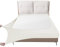 Easy-Going Boxspringabdeckung, King/C-King, 4-Wege-Stretch, glatt und elastisch, Wickelband, 4 Seiten, elfenbeinfarben