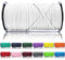 Ganzoo Paracorde 550, 4mm Corde, 100 Mètres, Polyester, Type 3-7 brins intérieurs, Le Bricolage de Laisse de Chien Collier Bracelet, Camping Survie et Outdoor Corde à Tout Faire, Blanc