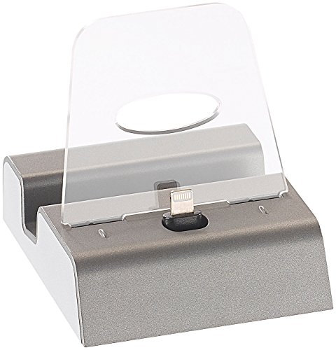 Callstel iPad mini Dockingstation: Docking-Station mit Bluetooth, Versandrückläufer (Tisch Ladegerät für Apple Devices, iPhone, iPad & iPod Ladestationen, Netzteil)