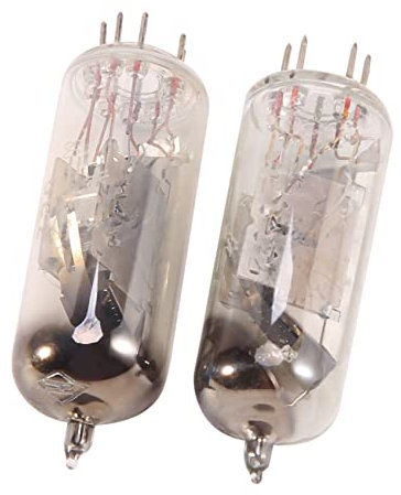 Kuuddker 6E2 Amplifier Valve Electronic Indicator Tube Replace EM84 for Enhance Amplified Speaker Tone Quality Vacuum Tube 2Pcs