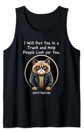 Te pondré en el baúl y ayudaré a la gente a buscar Camiseta sin Mangas